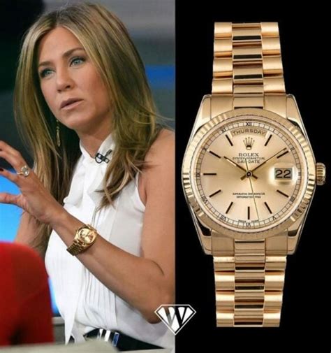 jennifer aniston rolex watches|jennifer aniston watches.